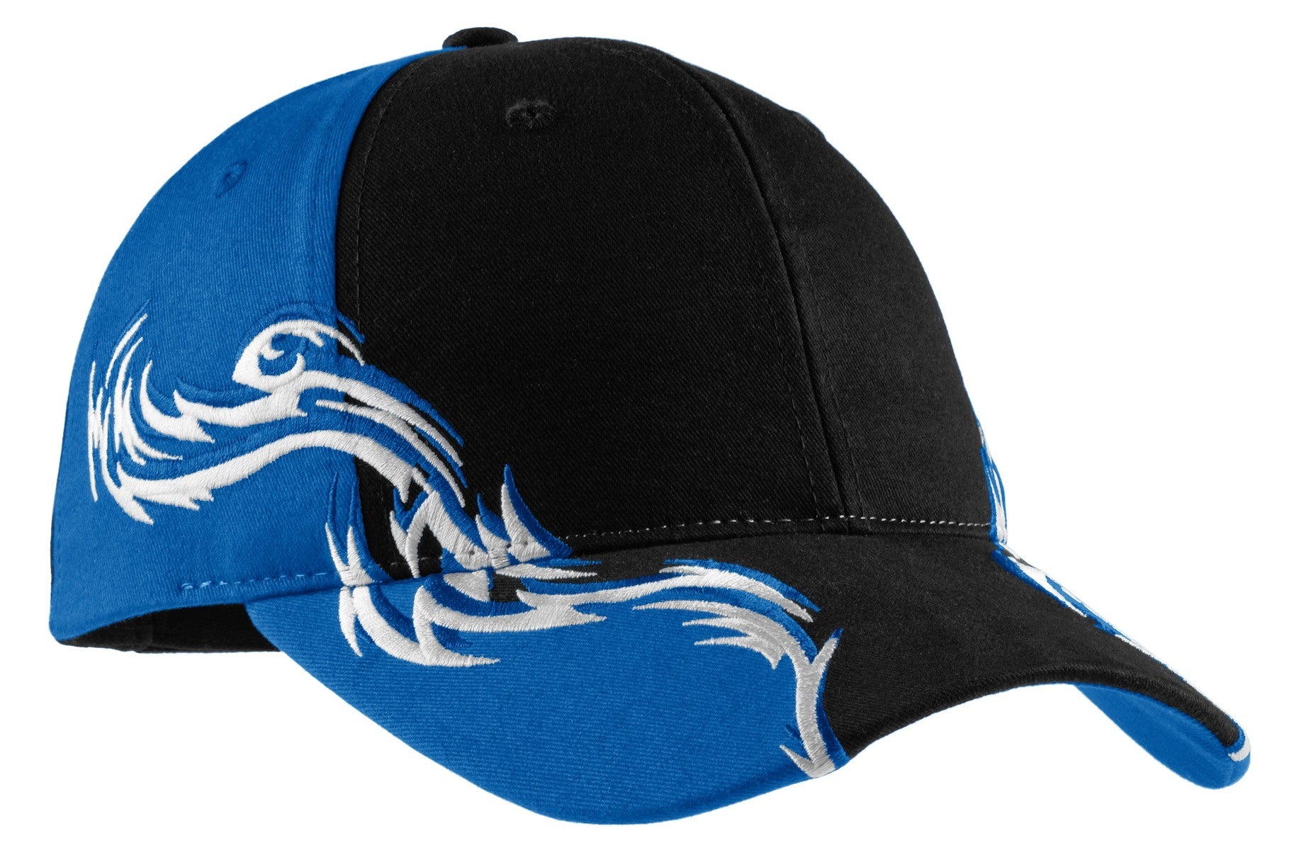 Port Authority Colorblock Racing Cap with Flames C859