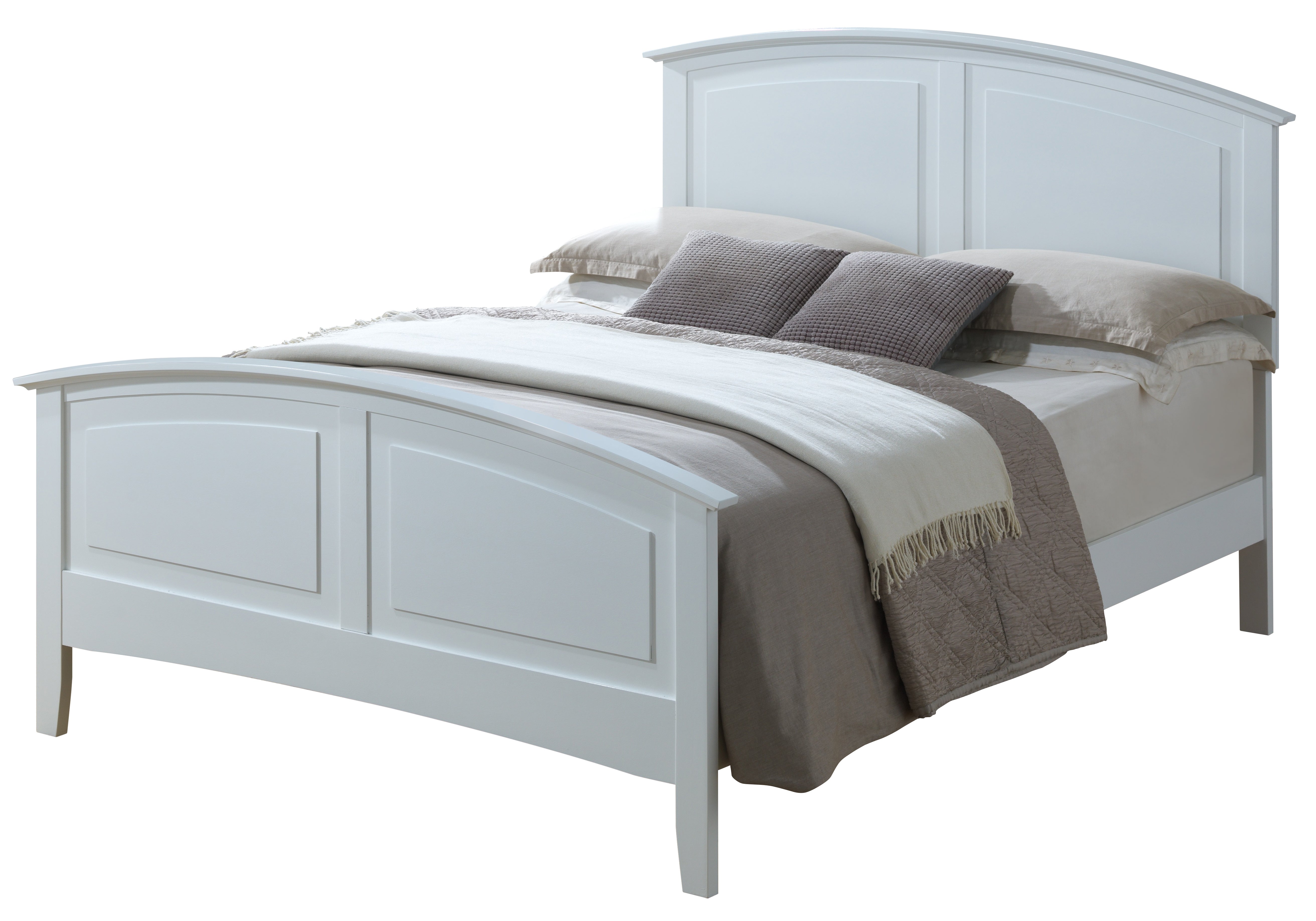 Glory Furniture Hammond G5490A-KB King Bed ( 2 Boxes) , White