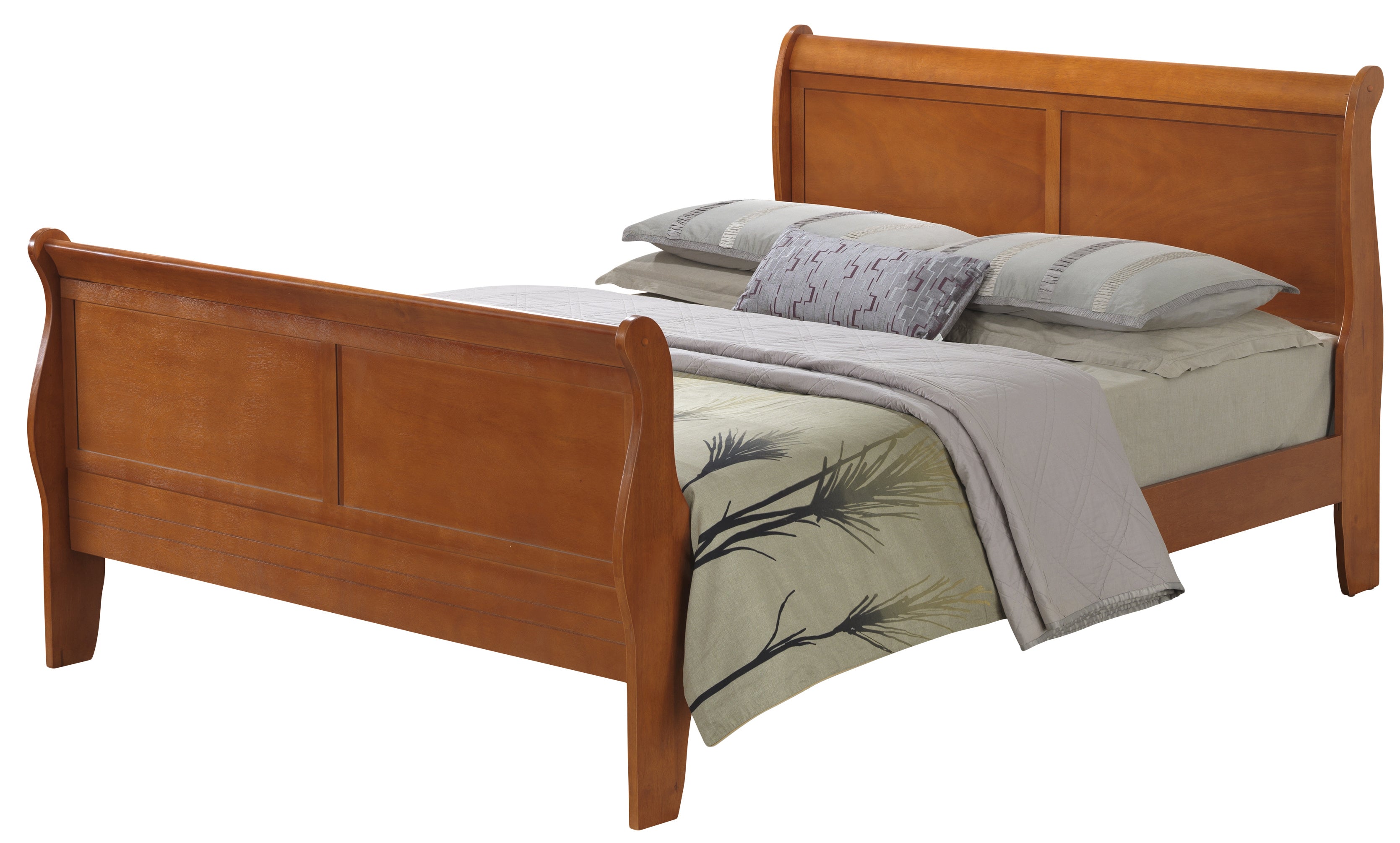 Glory Furniture Louis Phillipe G3160A-KB King Bed , Oak