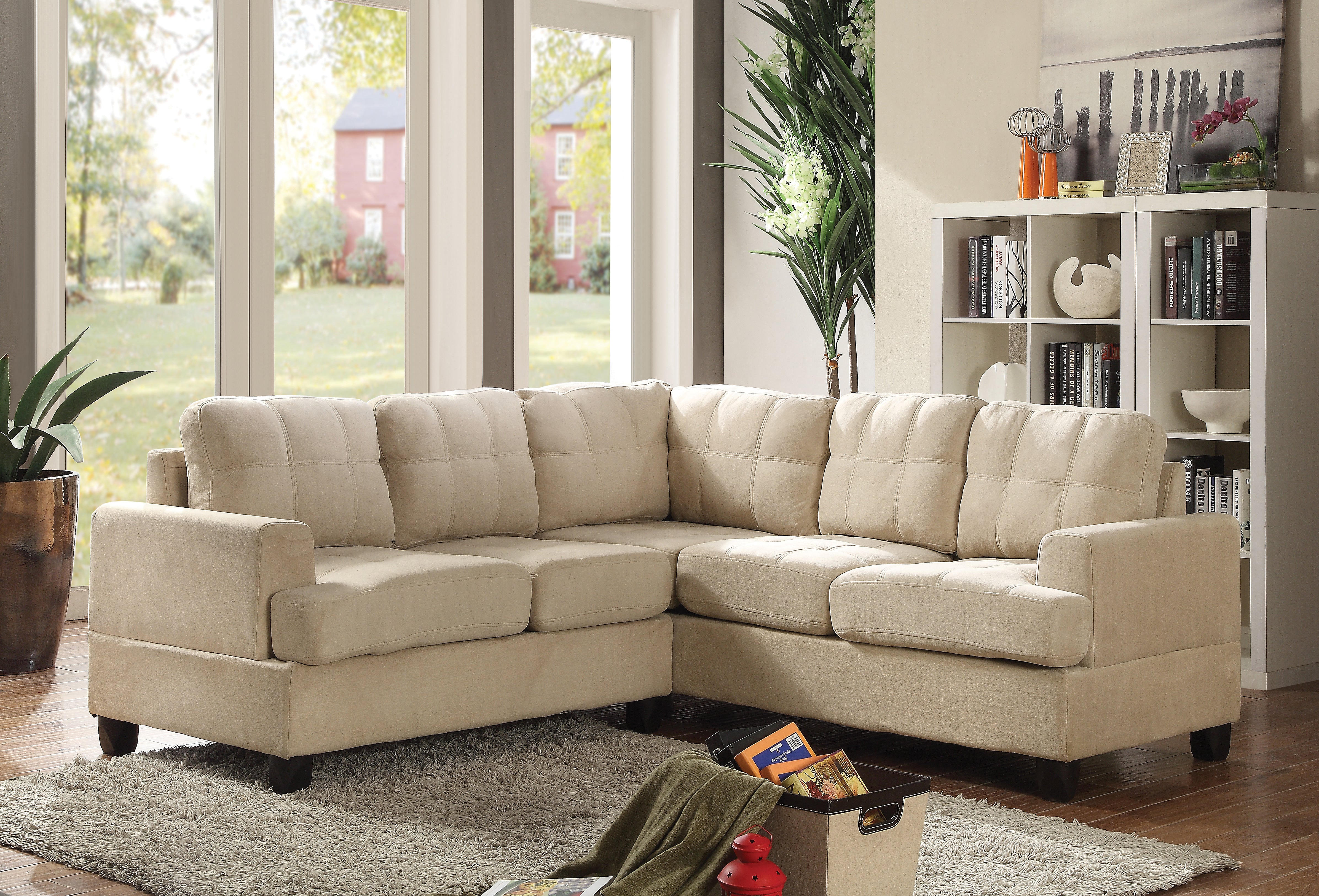 Glory Furniture Sandridge G511B-SC Sectional , White