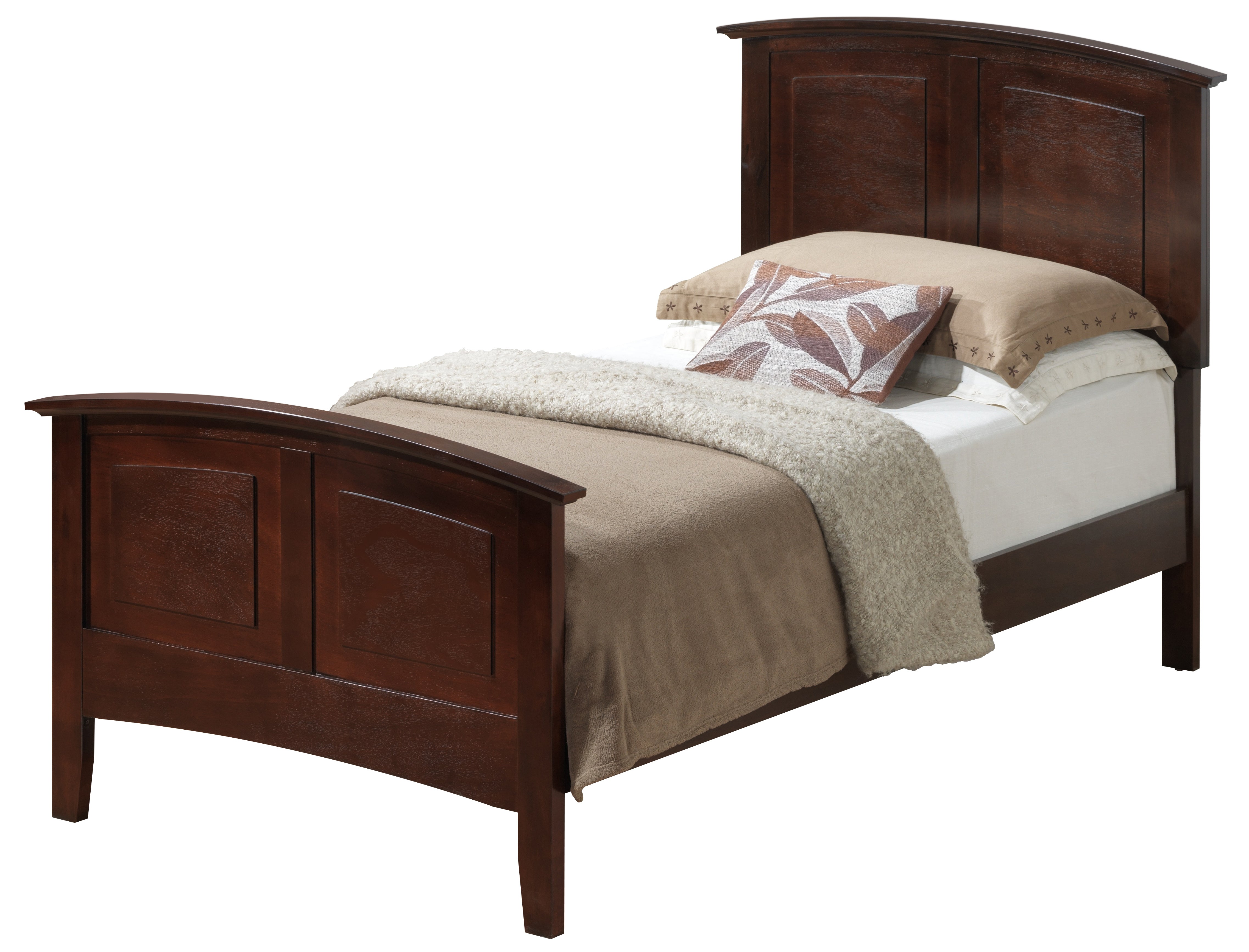 Glory Furniture Hammond G5425A-TB Twin Bed ( 2 Boxes) , Cappuccino