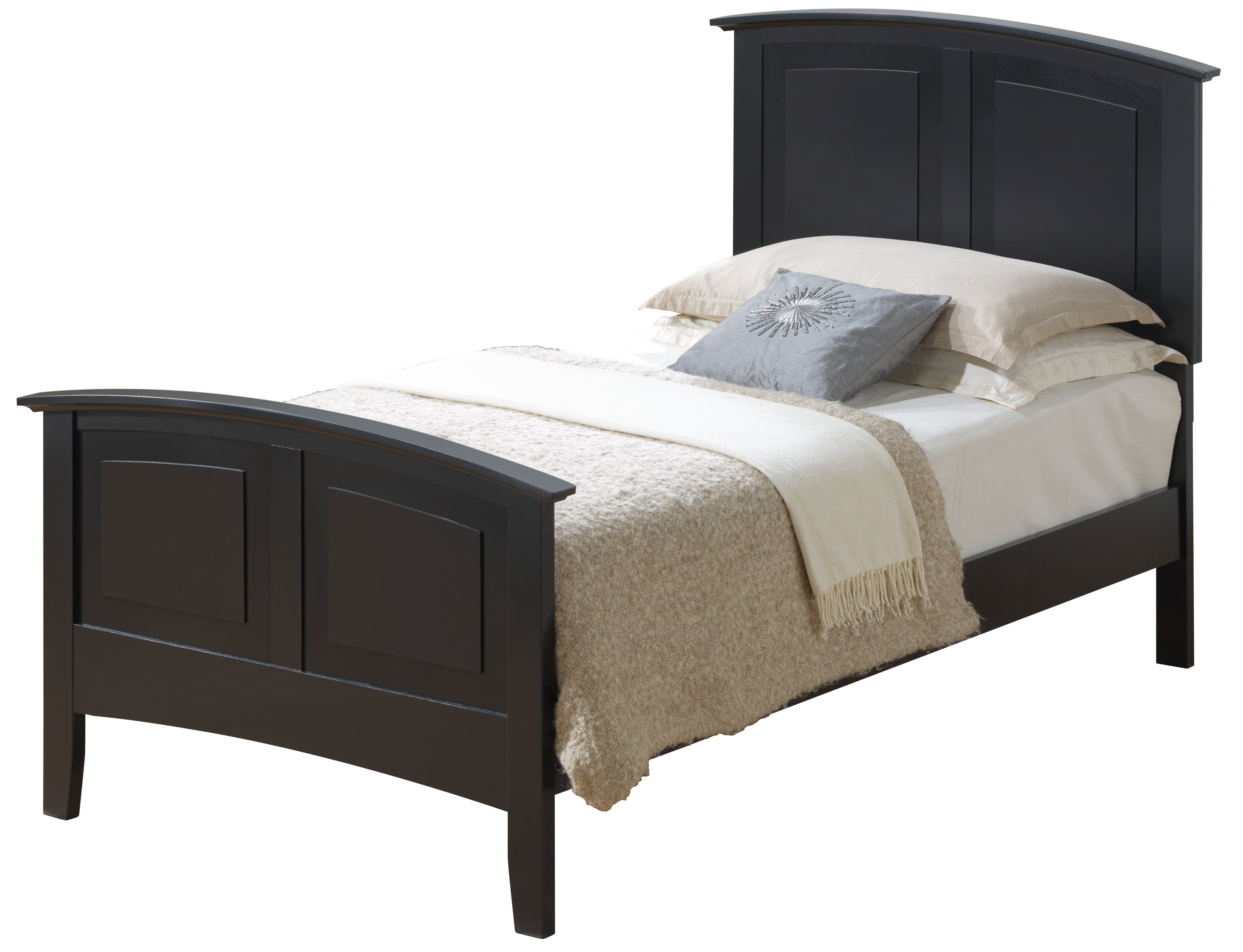 Glory Furniture Hammond G5450A-TB Twin Bed ( 2 Boxes) , Black