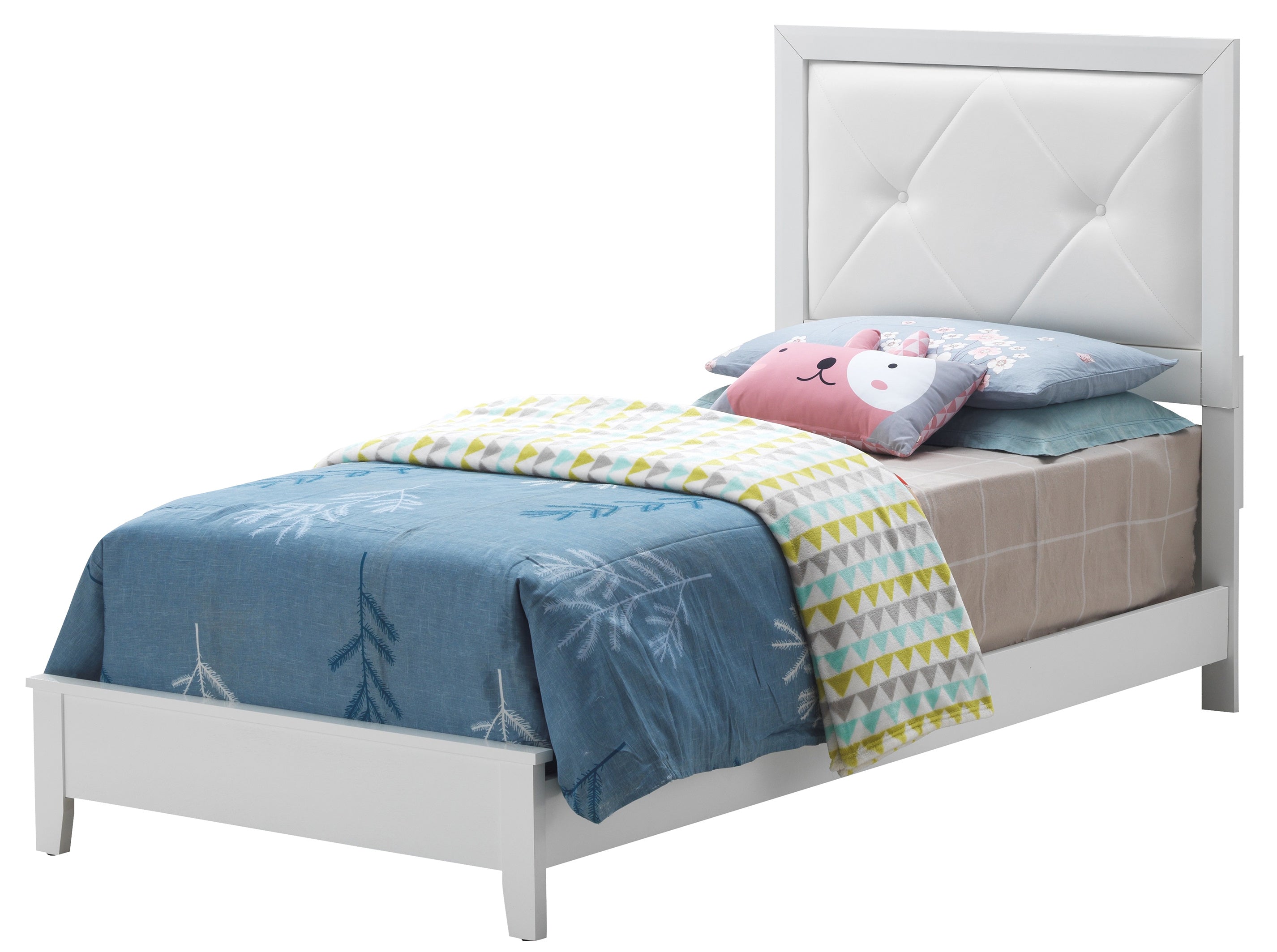 Glory Furniture Primo G1339A-TB Twin Bed , White