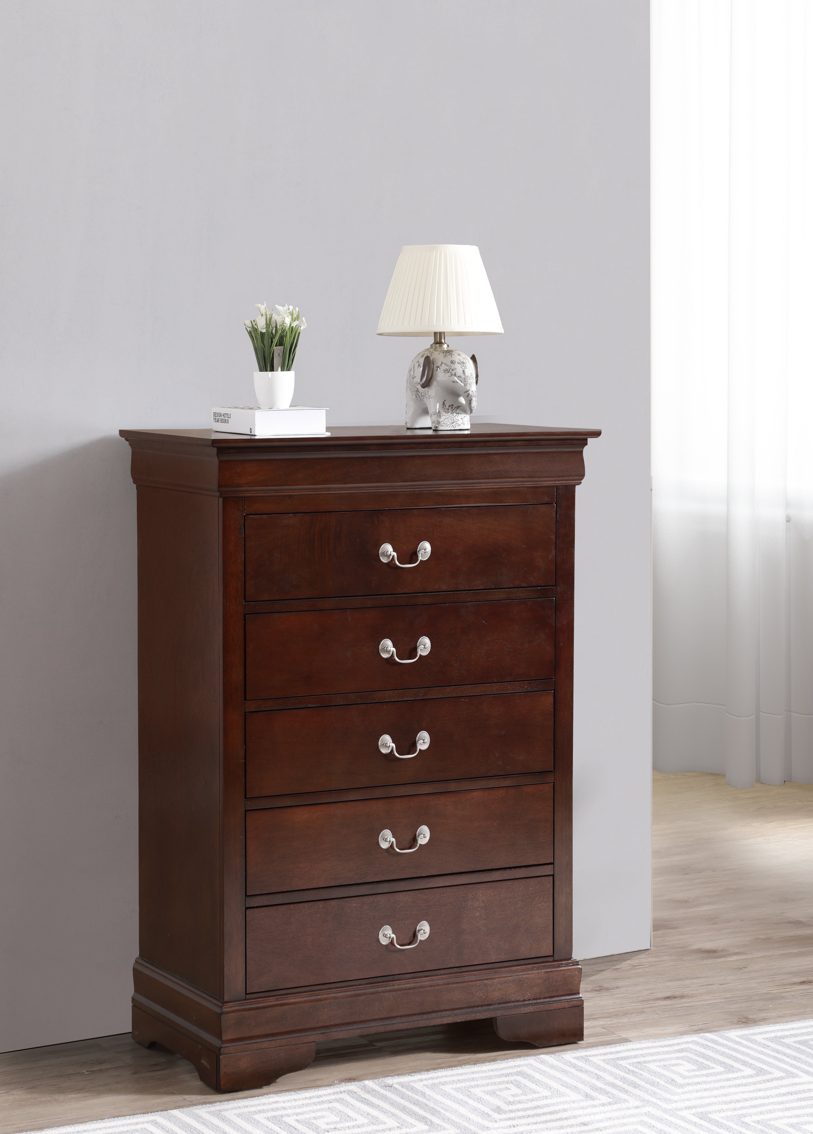 Glory Furniture Louis Phillipe G3125-CH Chest , Cappuccino