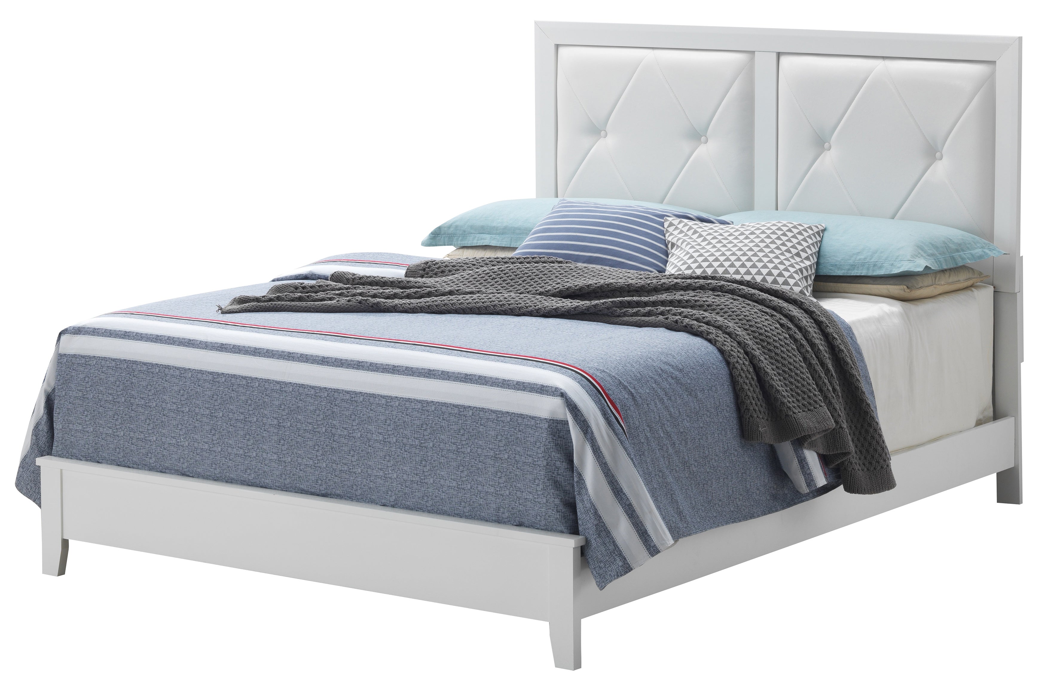 Glory Furniture Primo G1339A-KB King Bed , White