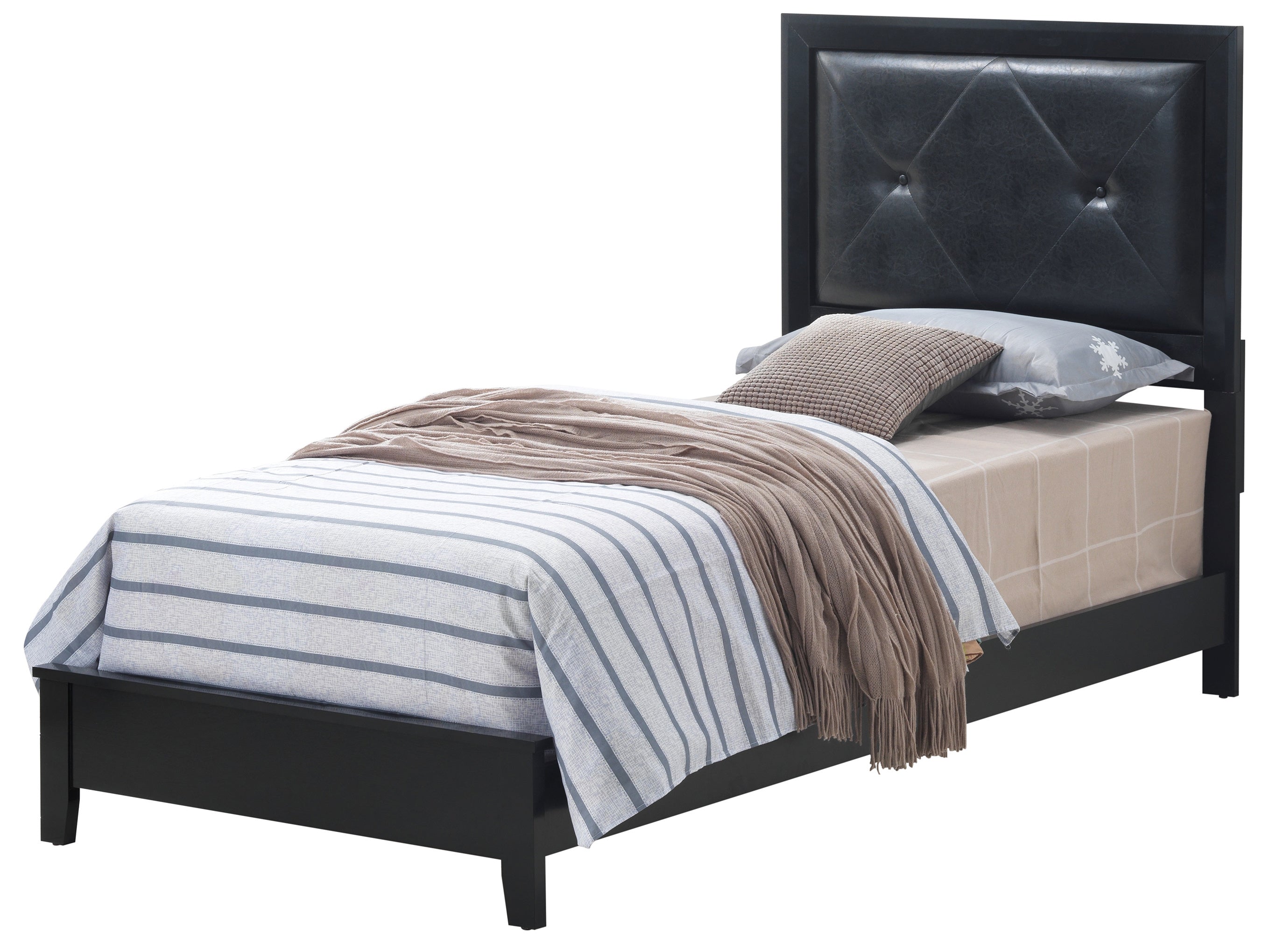 Glory Furniture Primo G1336A-TB Twin Bed , Black