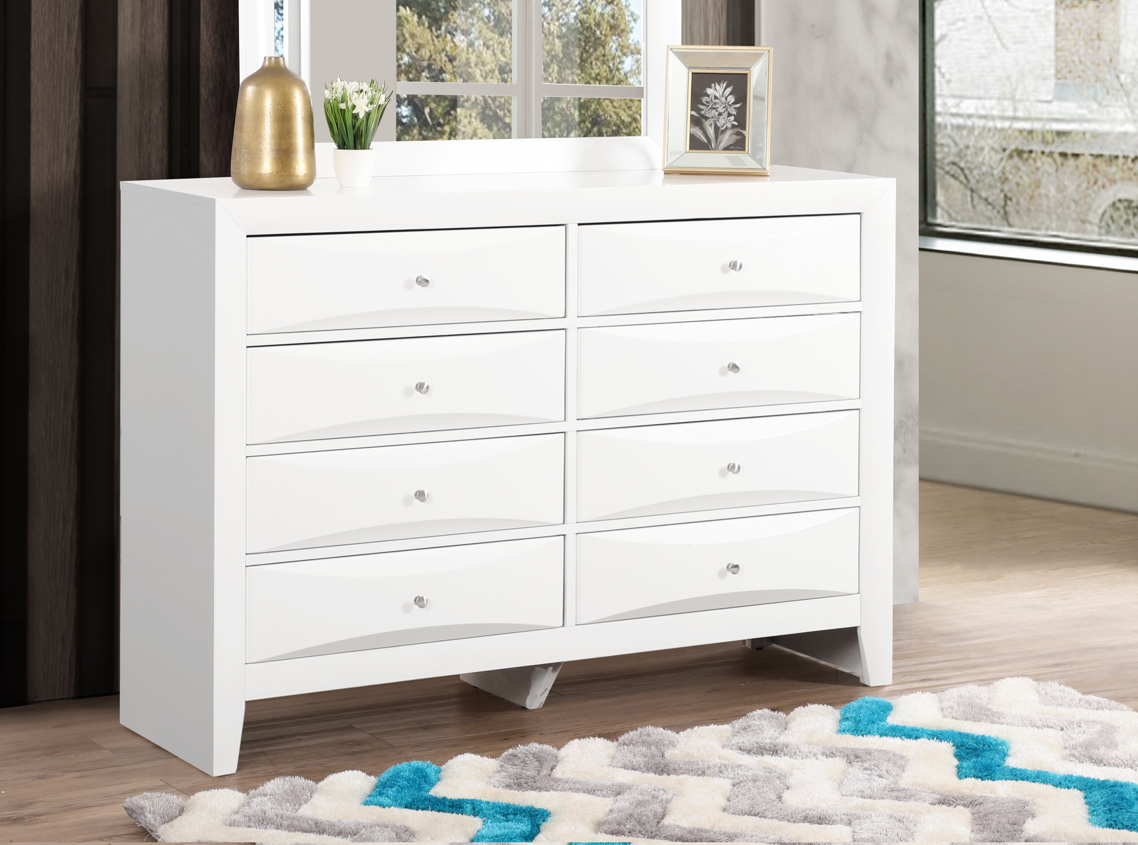 Glory Furniture Marilla G1570-D Dresser , White