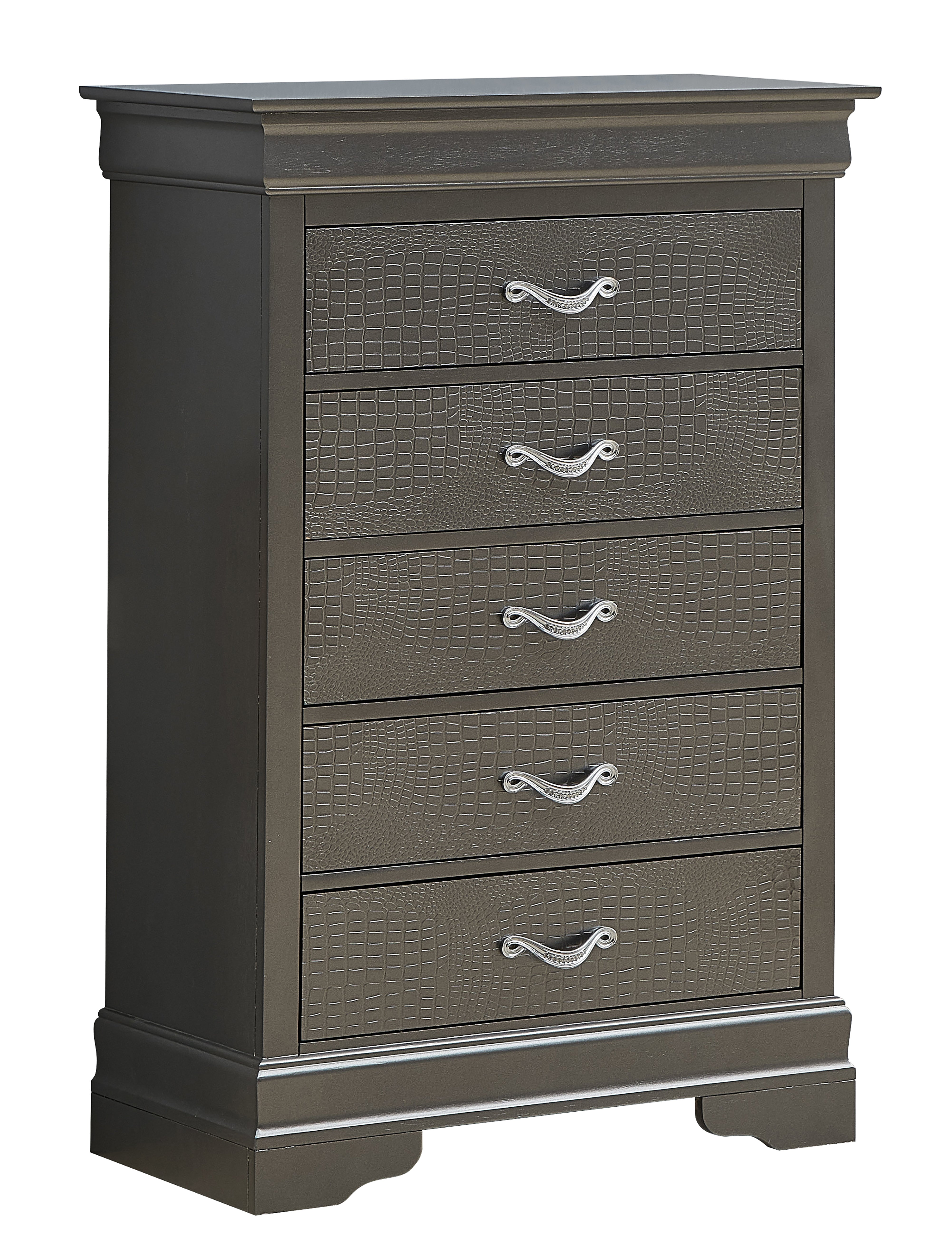 Glory Furniture Lorana G6502-CH Chest , Metalic Black