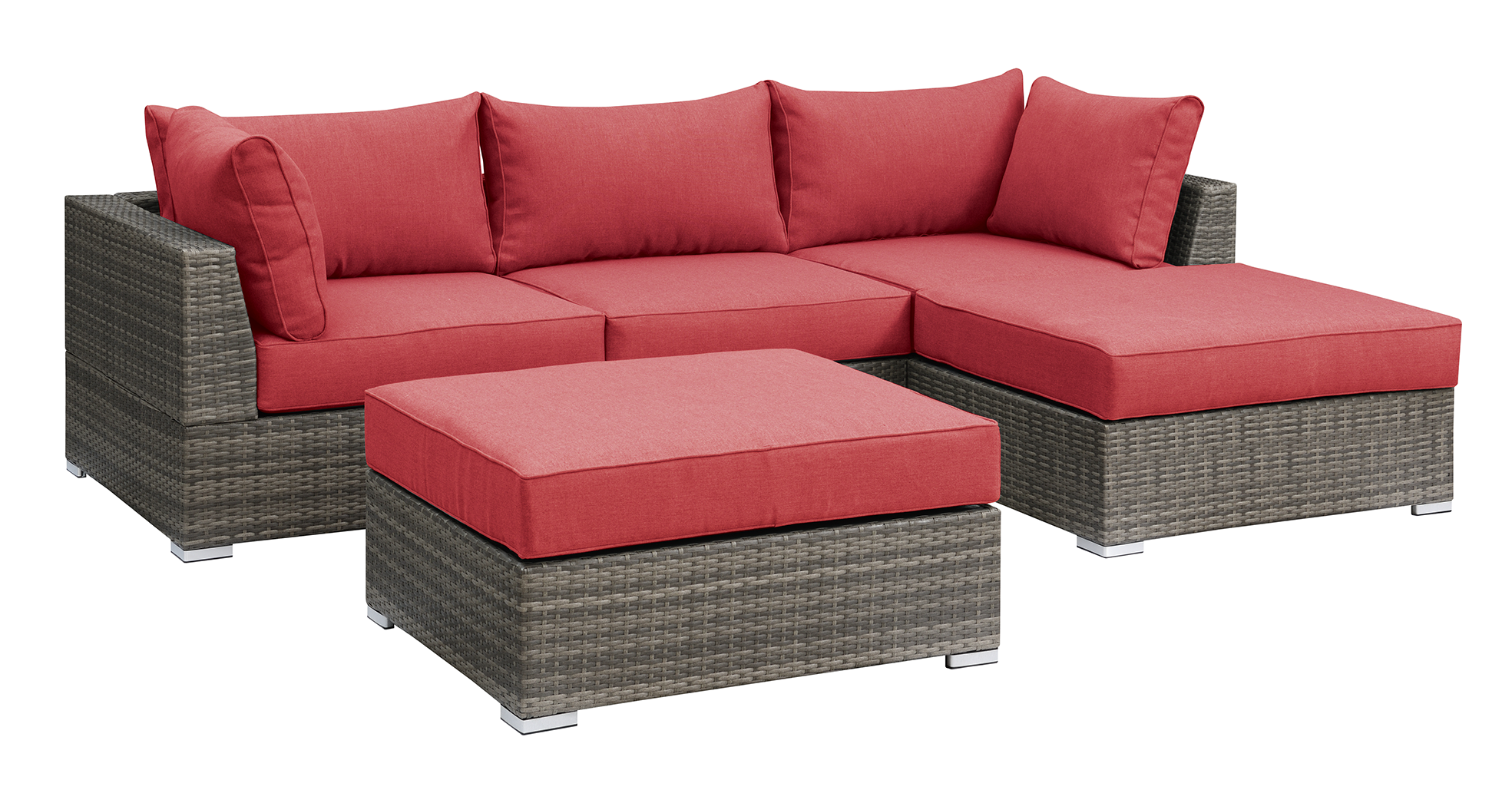 MODULA SET - 5PC in Red