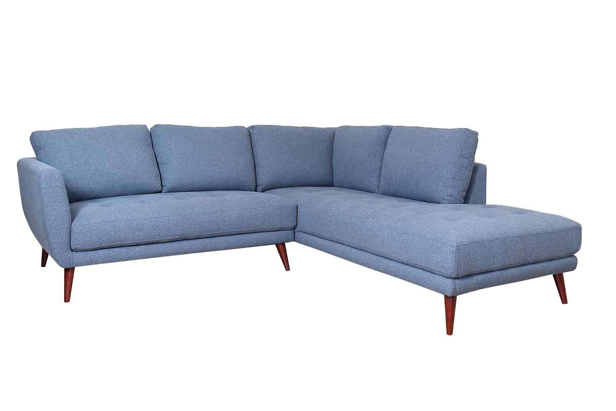 CASEY RAF SECTIONAL - DENIM BLUE