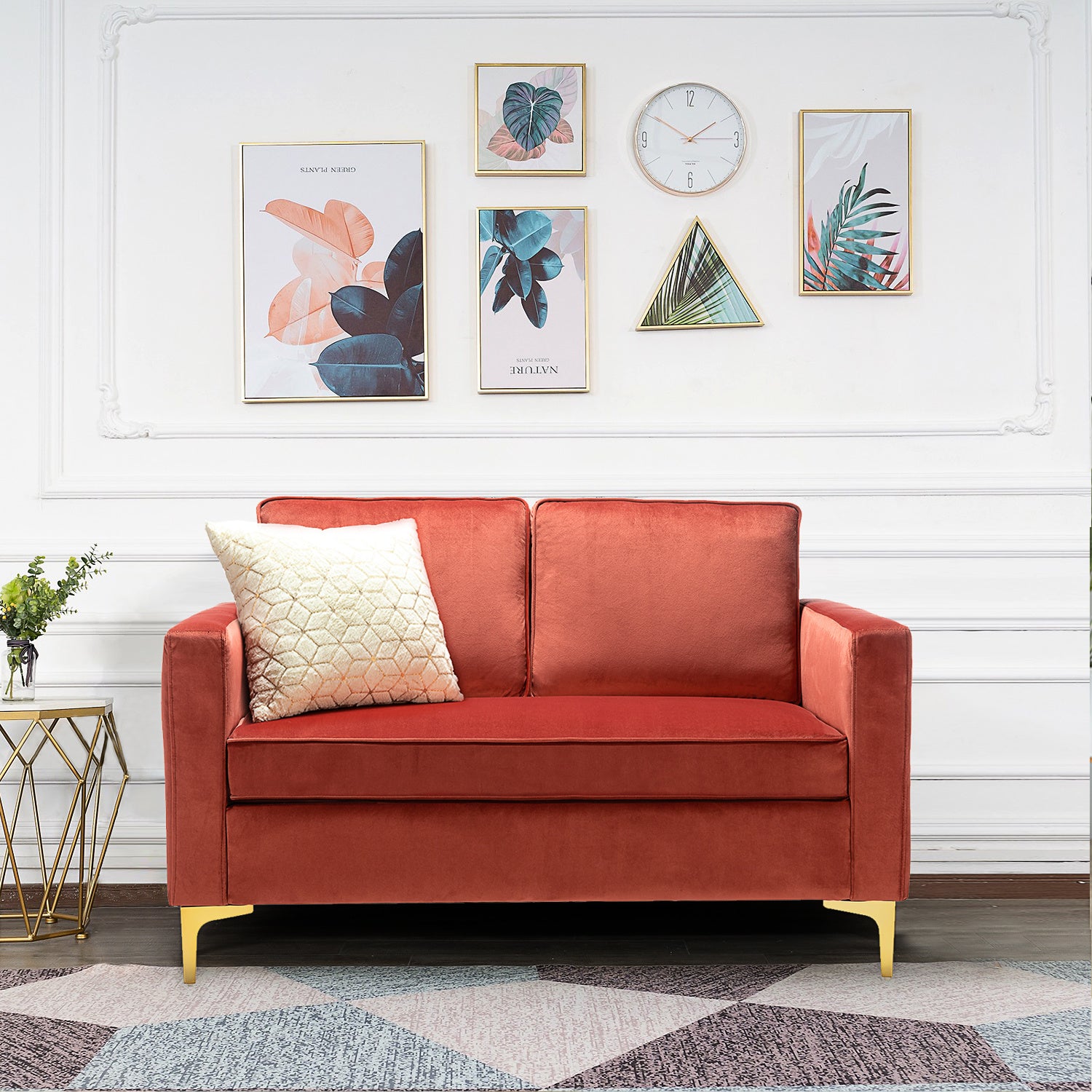 Eldoria sofa,RUST