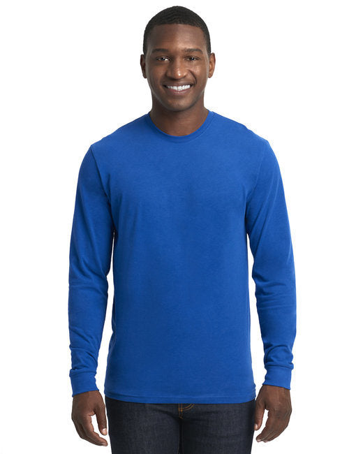 Next Level Apparel 6411 Unisex Sueded Long-Sleeve Crew