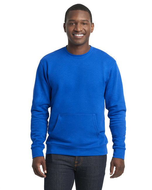 Next Level Apparel 9001 Unisex Santa Cruz Pocket Sweatshirt