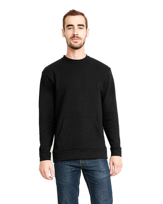 Next Level Apparel 9001 Unisex Santa Cruz Pocket Sweatshirt