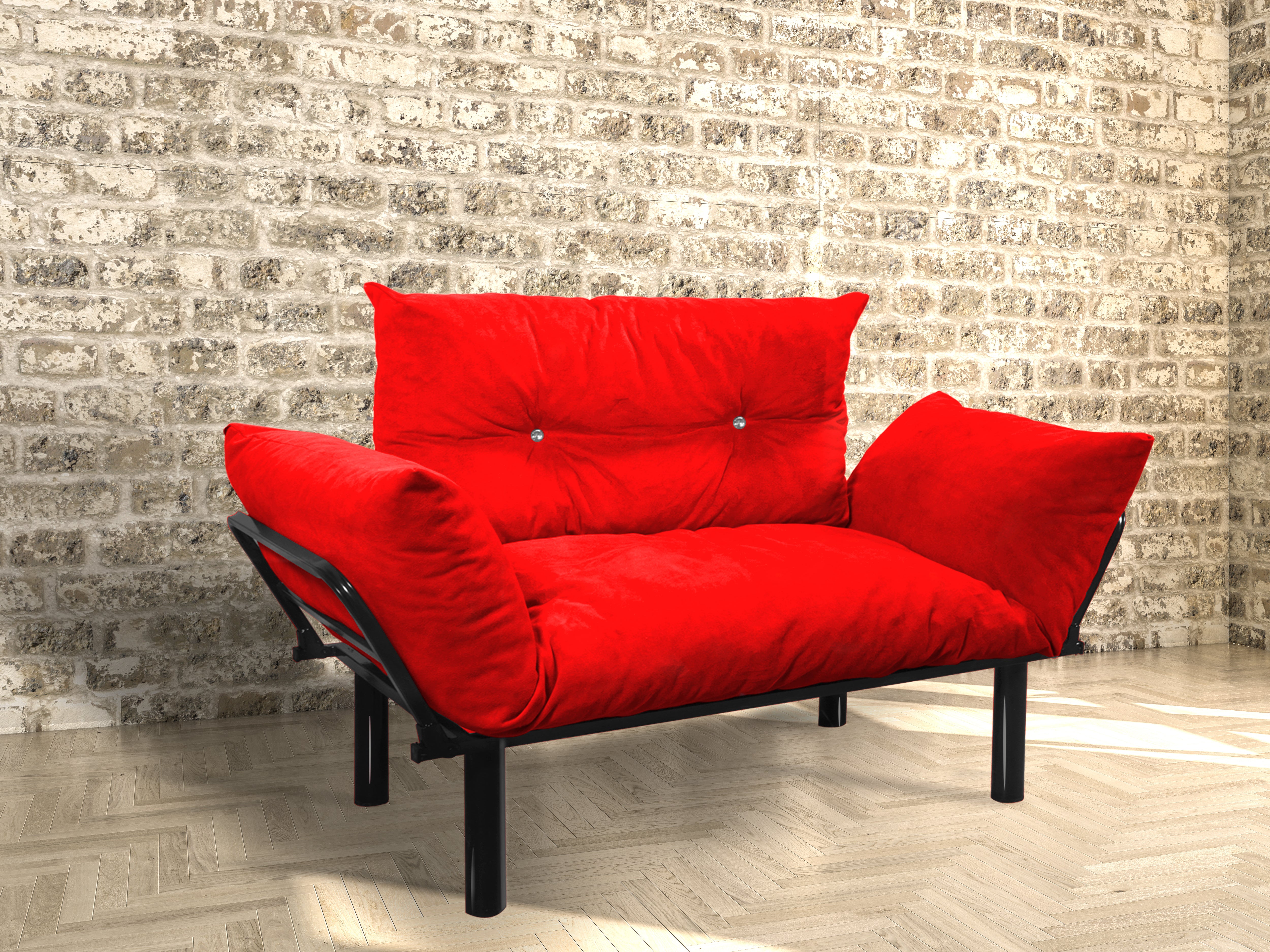 Ada Love seat, Red