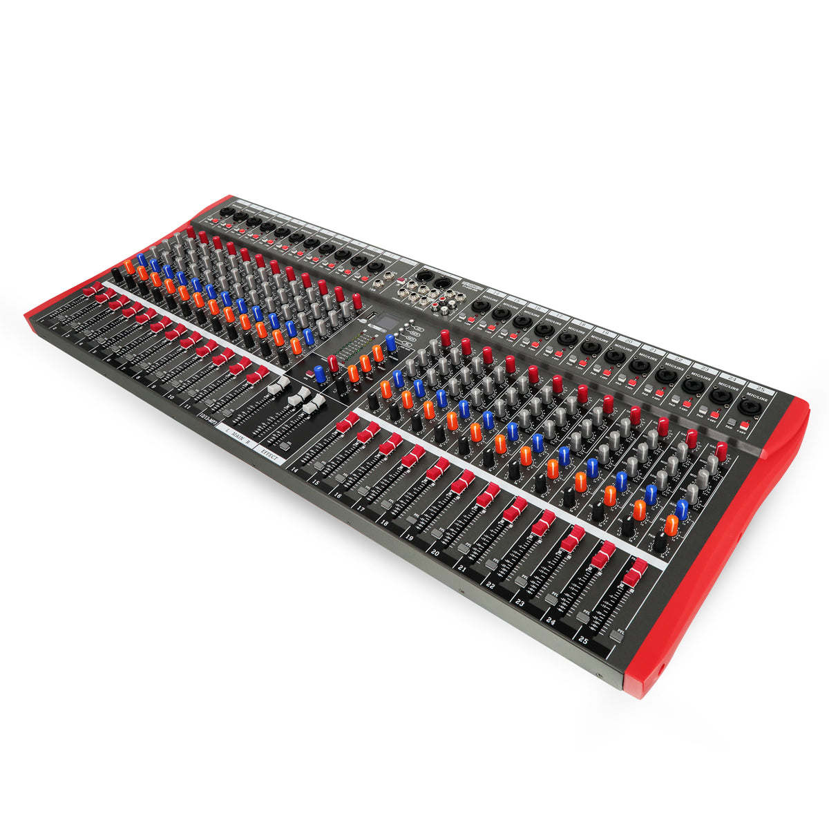 5 Core Audio Mixer 24 Channel DJ Controller Professional Sound Board Bluetooth USB - MX 24CH