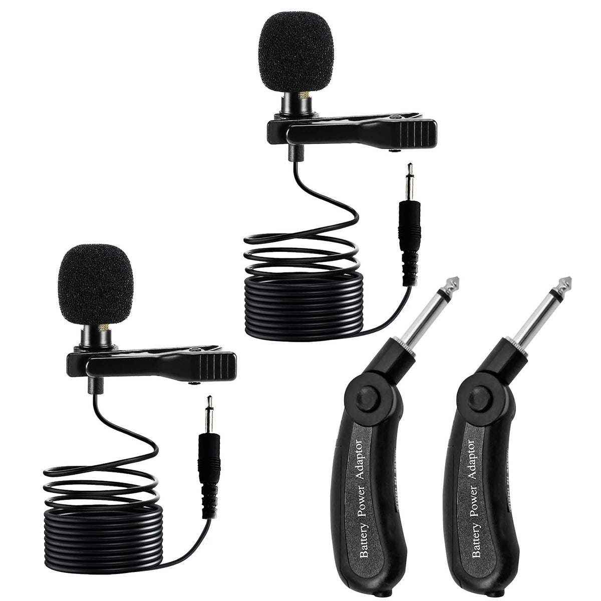 5 CORE Premium Lavalier Microphone Lapel Clip-on Mini Wired Omnidirectional Condenser Mic for Podcasting, Recording, Vlogging, Android, Smartphone, DSLR, Camera, Computer, Laptop - MIC WRD 50