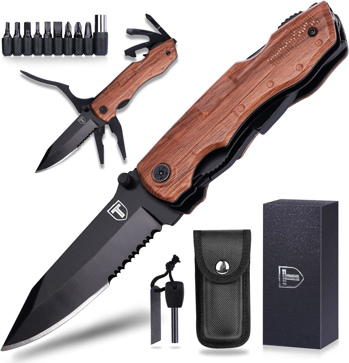 9 in 1 Multitool Pocket Knife