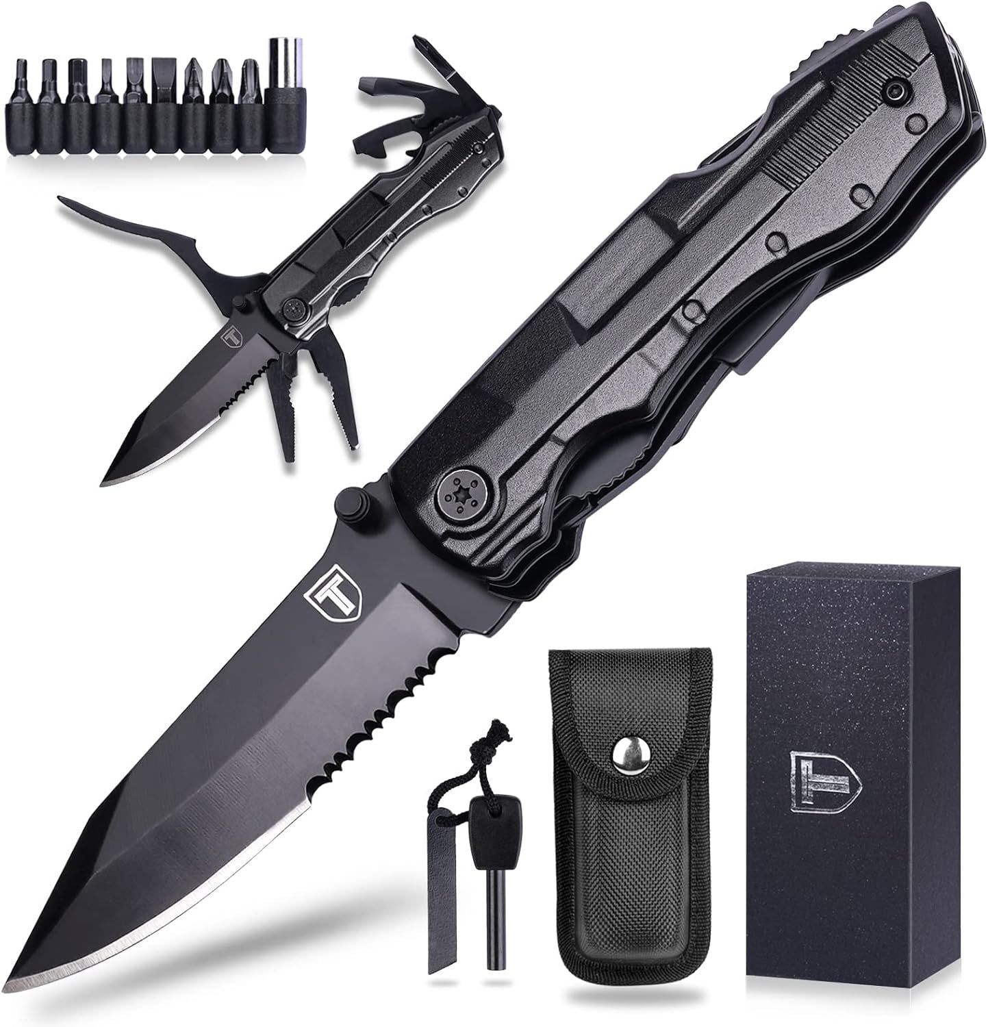 9 in 1 Multitool Pocket Knife