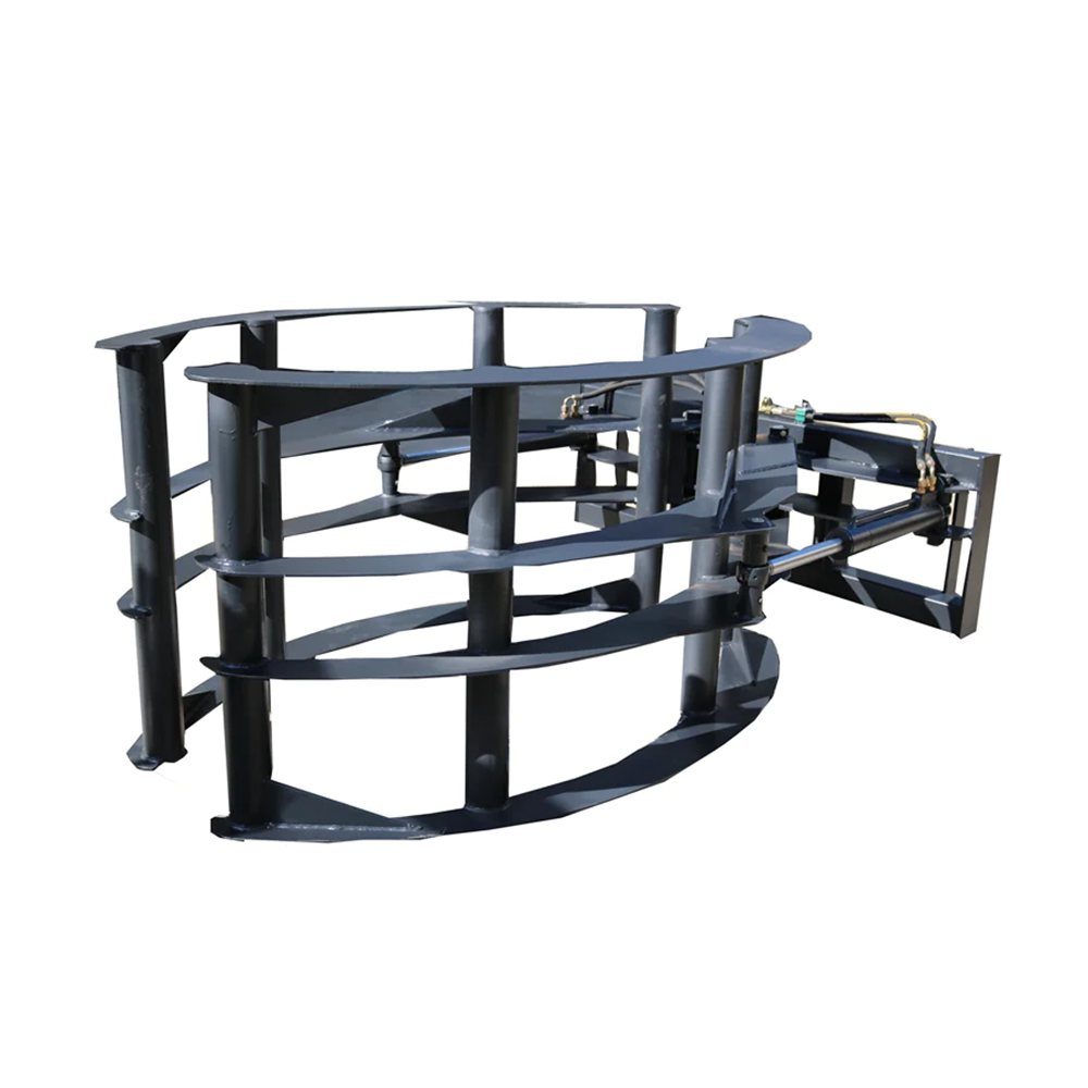 Landy Attachments Round Hay Bale Grab for Skid Steer