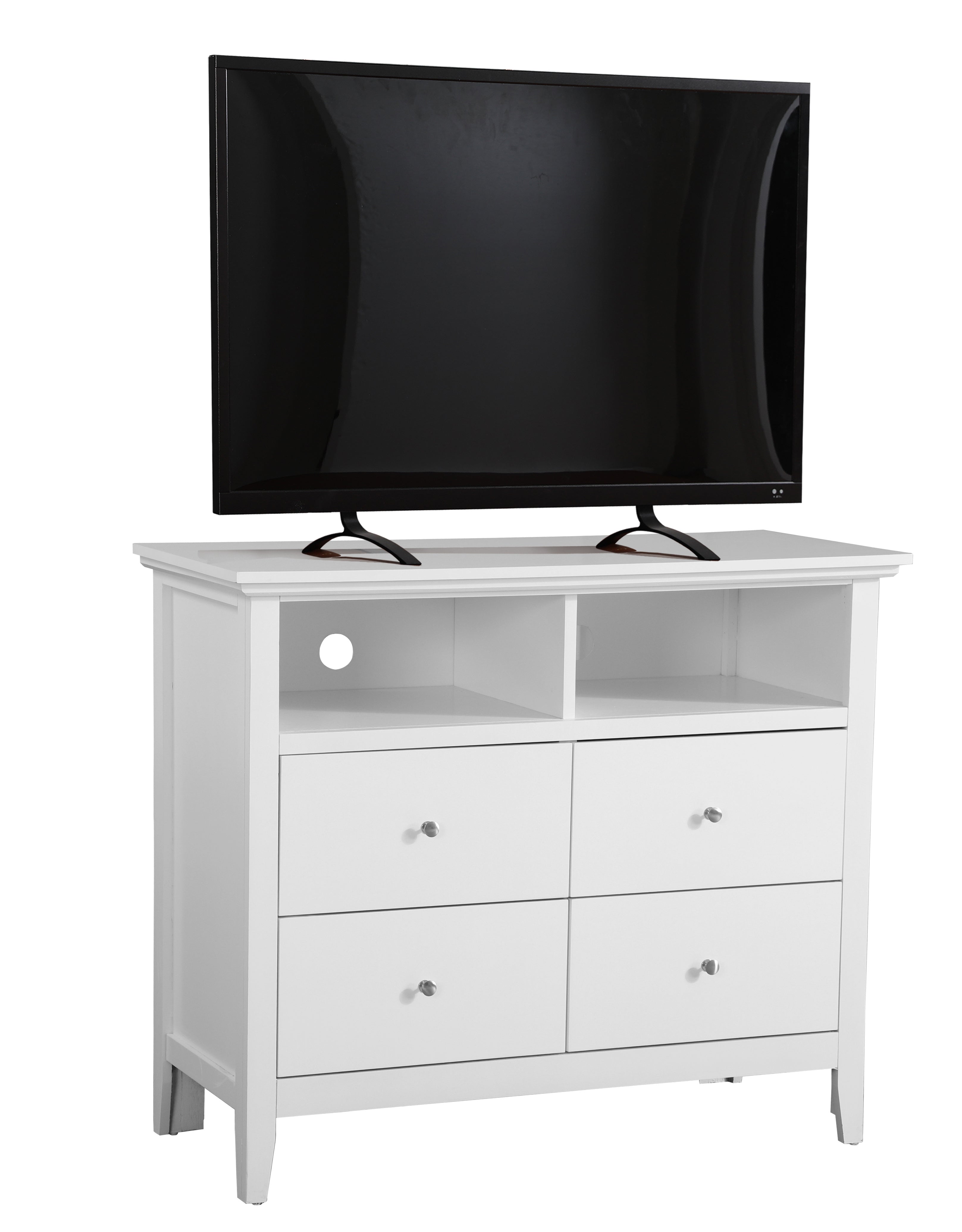 Glory Furniture Hammond G5490-TV Media Chest , White