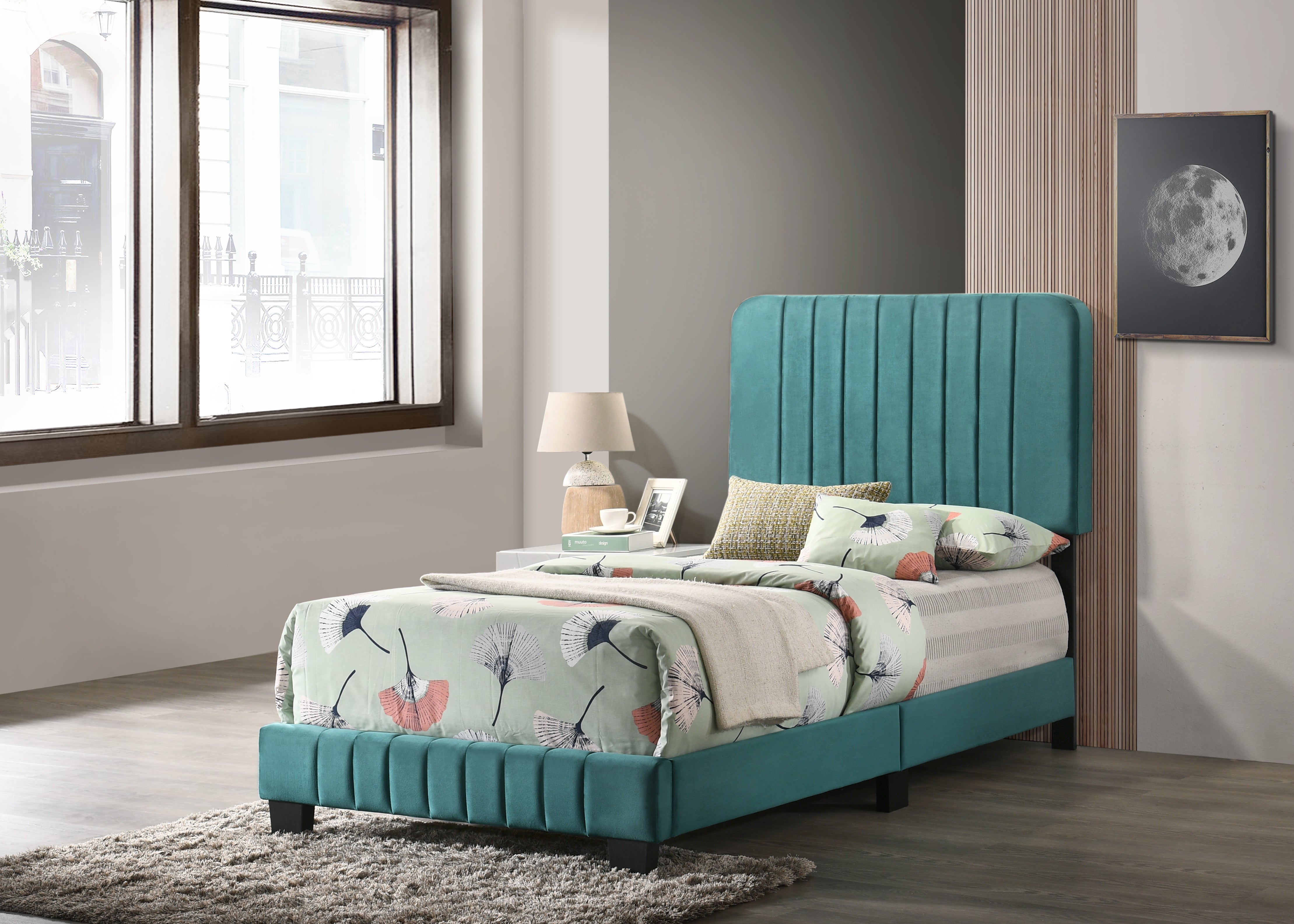 Glory Furniture Lodi G0505-TB-UP TWIN BED , GREEN