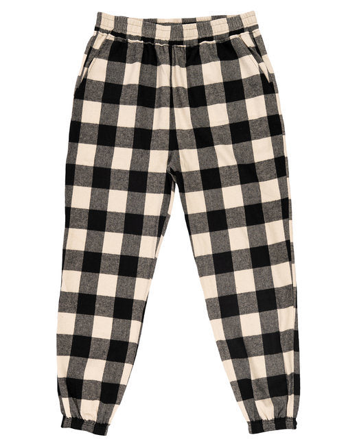 Burnside B8810 Unisex Flannel Jogger