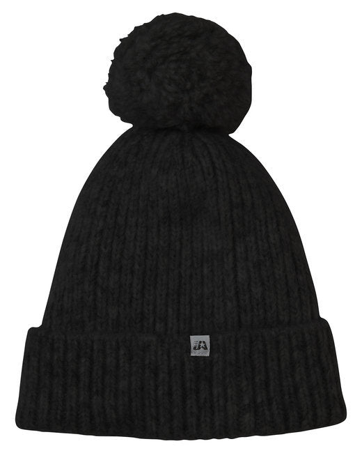 J America 5009JA Swap-a-Pom Knit Hat