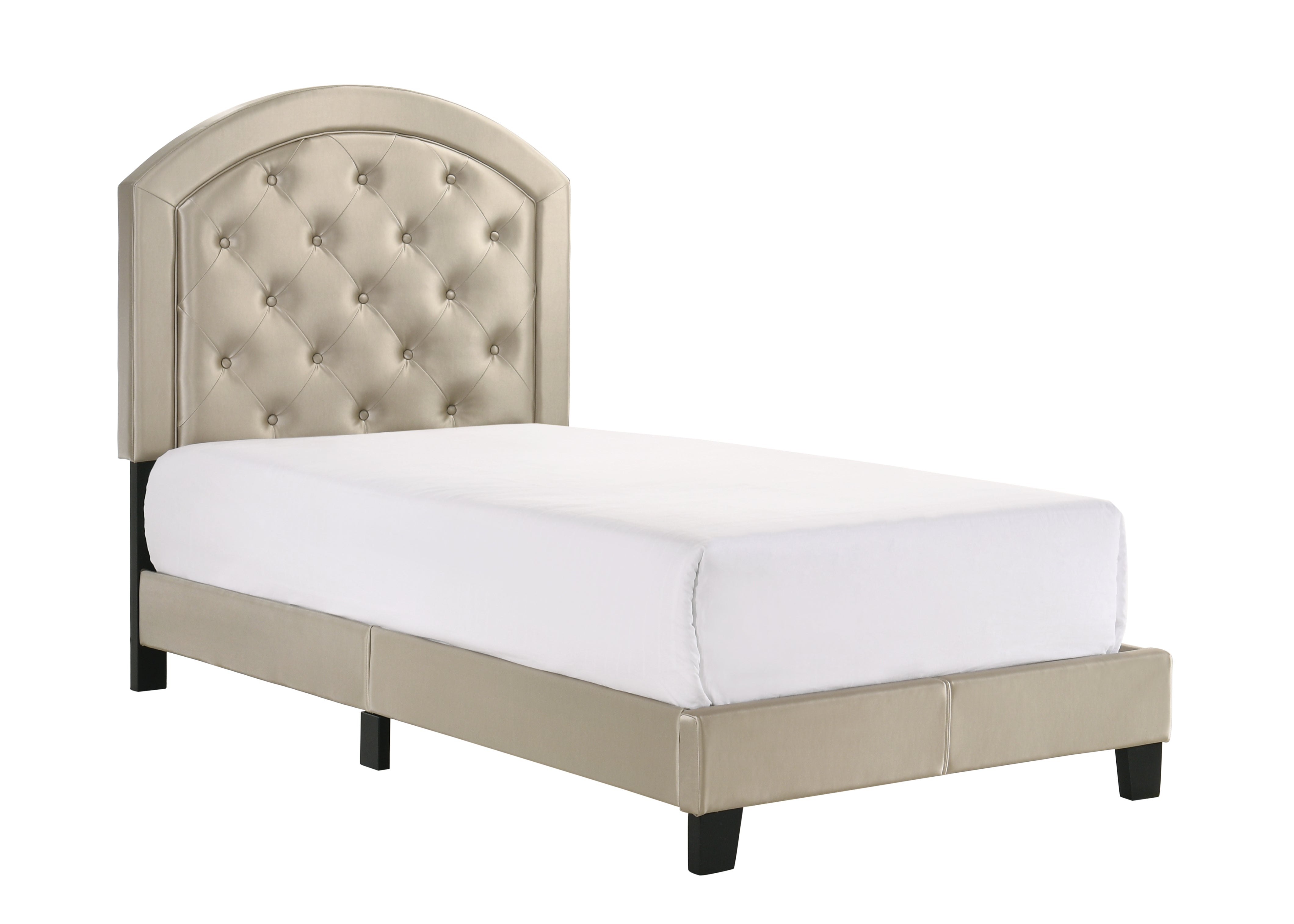 Gaby - Twin Bed Adjustable Headboard - Gold