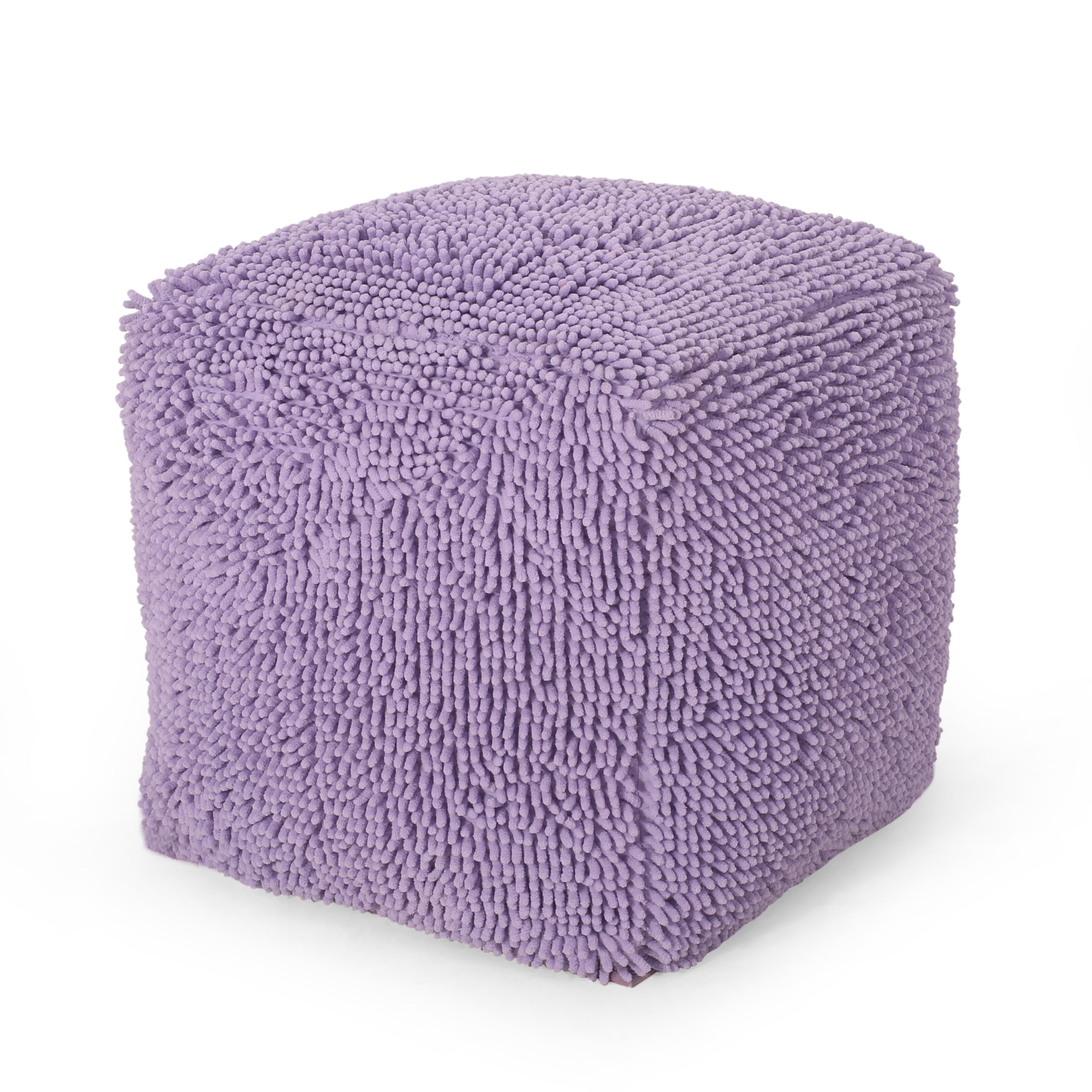 Sunny Square Pouf, Lavender