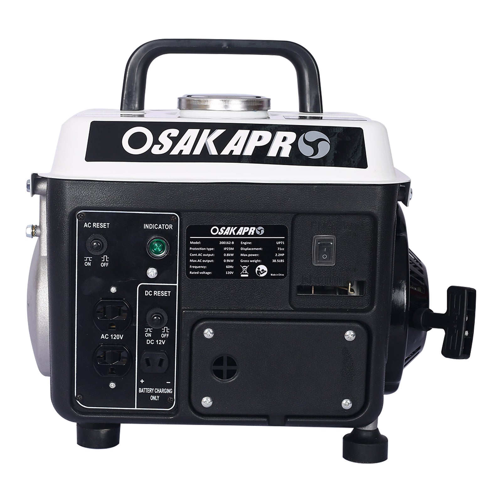 Portable Generator, Outdoor generator Low Noise, Gas Powered Generator,Generators for Home Use