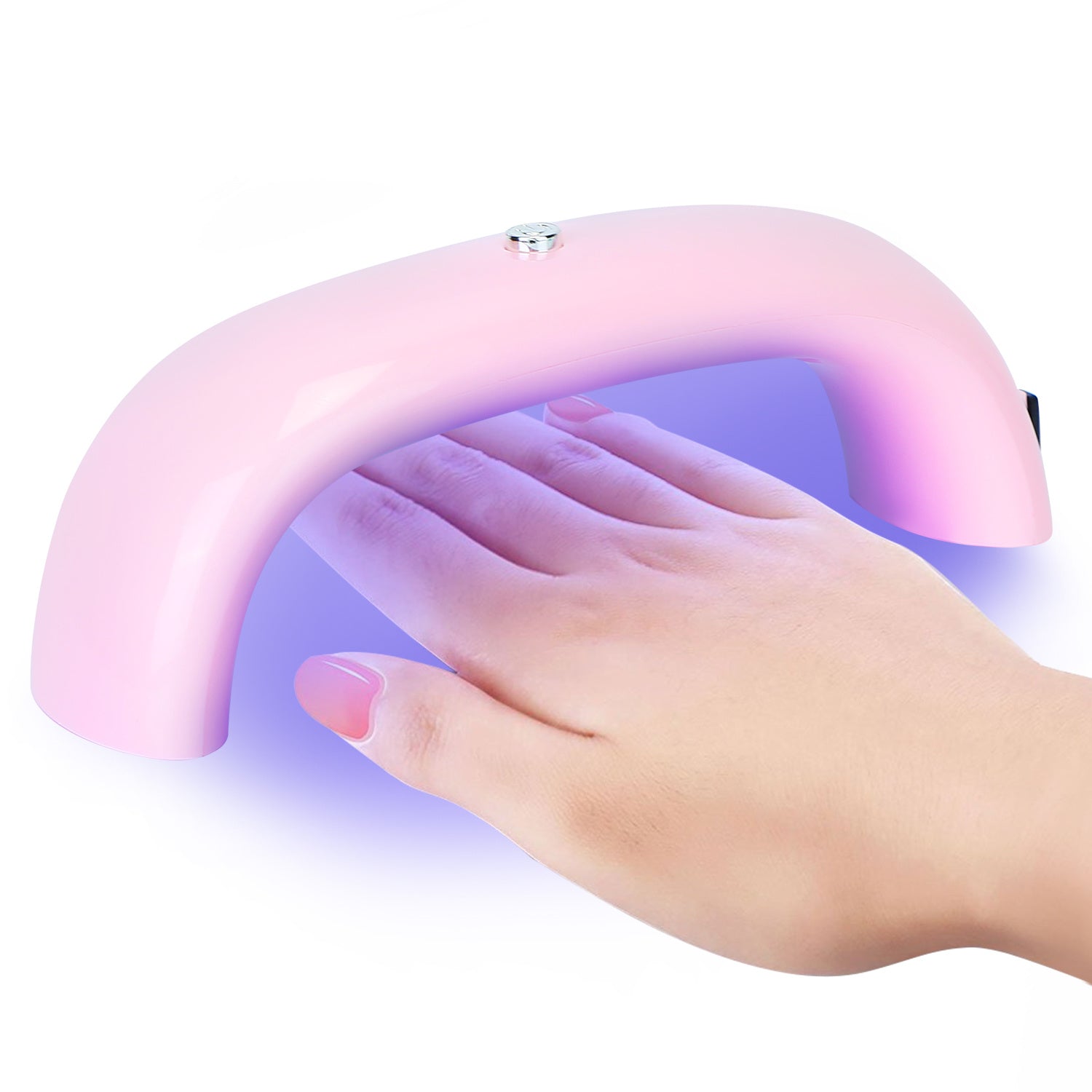 LED Nail Dryer Lamp 9W UV Nail Gel Polish Curing Lamp Portable Nail Drying Lamps