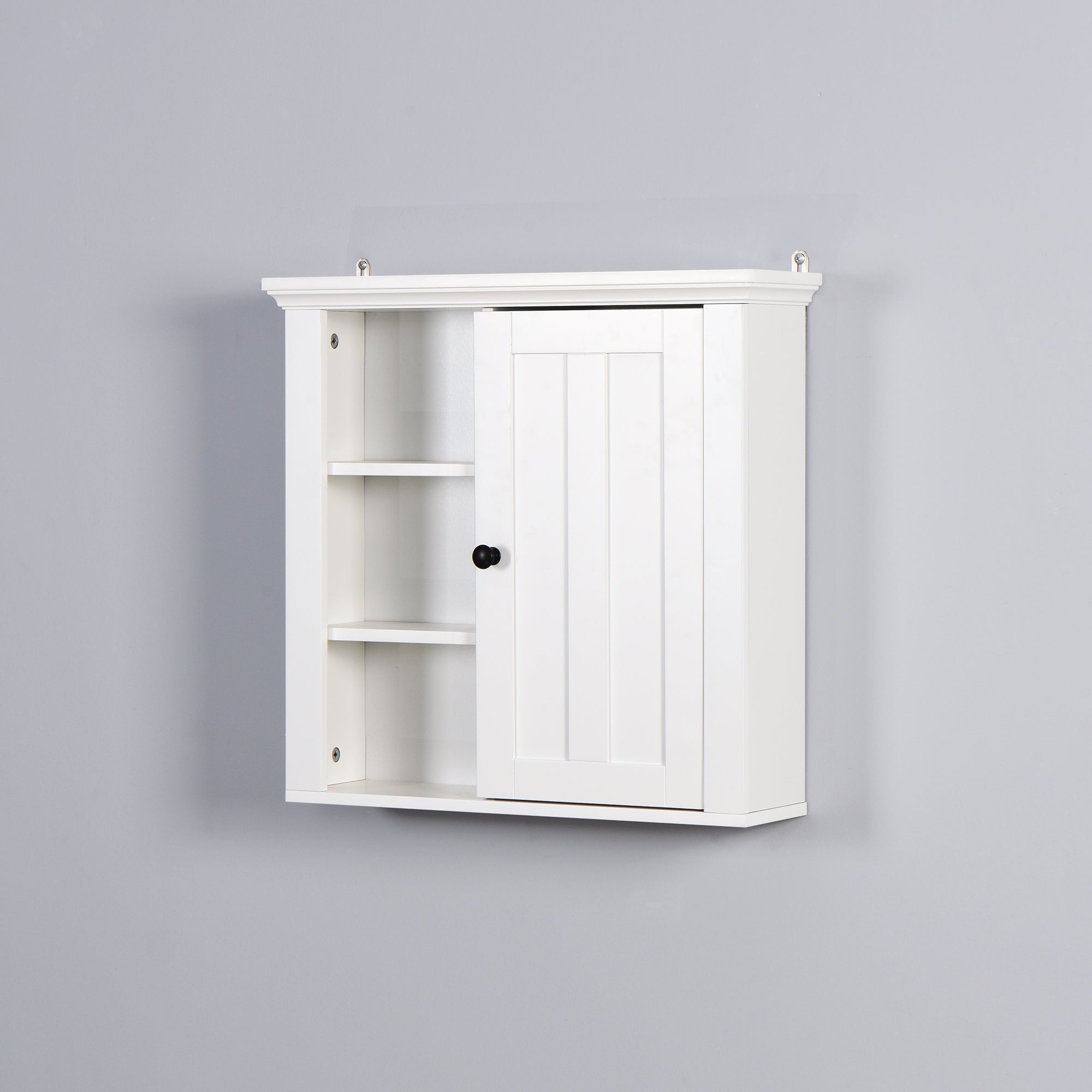 Bathroom Wooden Wall Cabinet with a Door 20.86x5.71x20 inch