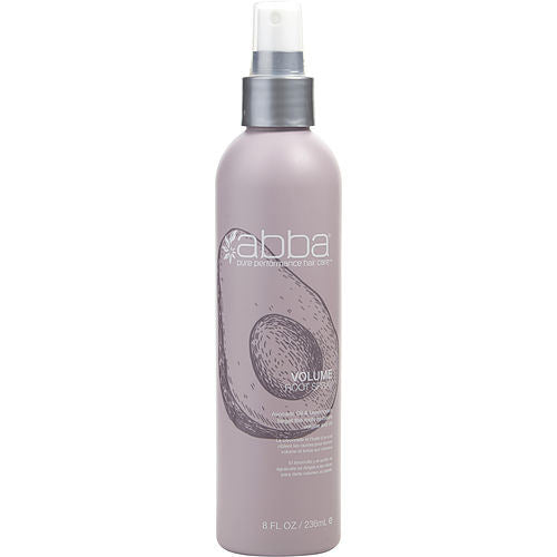 ABBA by ABBA Pure & Natural Hair Care VOLUMIZING ROOT SPRAY 8 OZ (NEW PACKAGING)