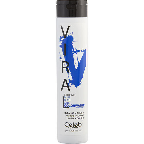 CELEB LUXURY by Celeb Luxury VIRAL COLORWASH EXTREME BLUE 8.25 OZ