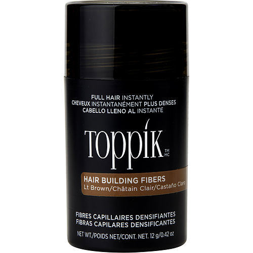 TOPPIK by Toppik HAIR BUILDING FIBERS LIGHT BROWN REGULAR 12G/0.42 OZ