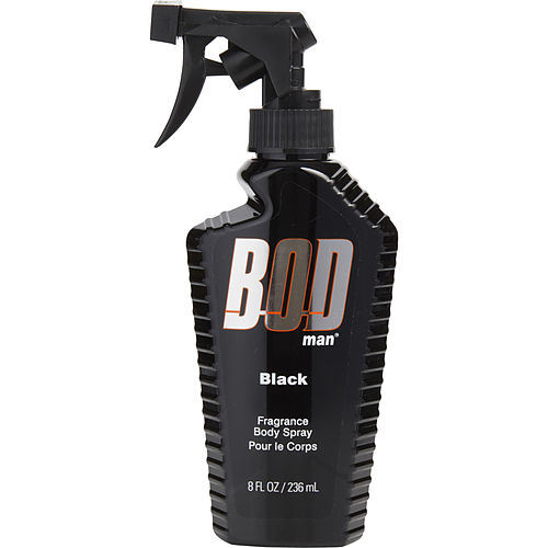 BOD MAN BLACK by Parfums de Coeur FRAGRANCE BODY SPRAY 8 OZ