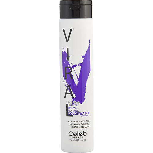 CELEB LUXURY by Celeb Luxury VIRAL COLORWASH EXTREME PURPLE 8.25 OZ