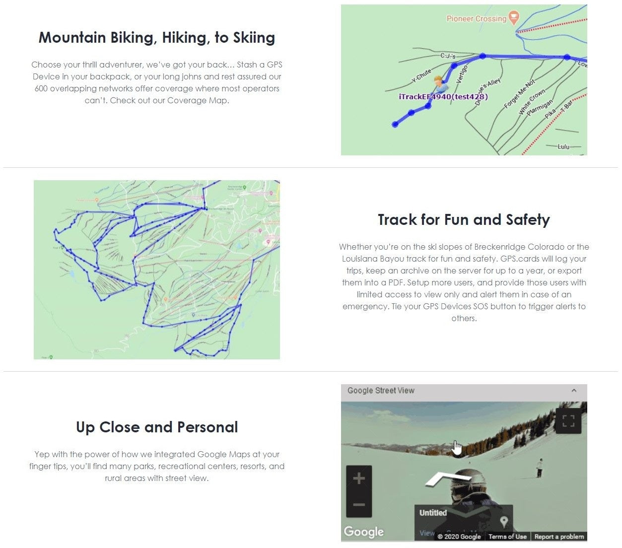 Realtime iTrackLTE GPS Tracking Systems for People w/ Geo-Fence Settings