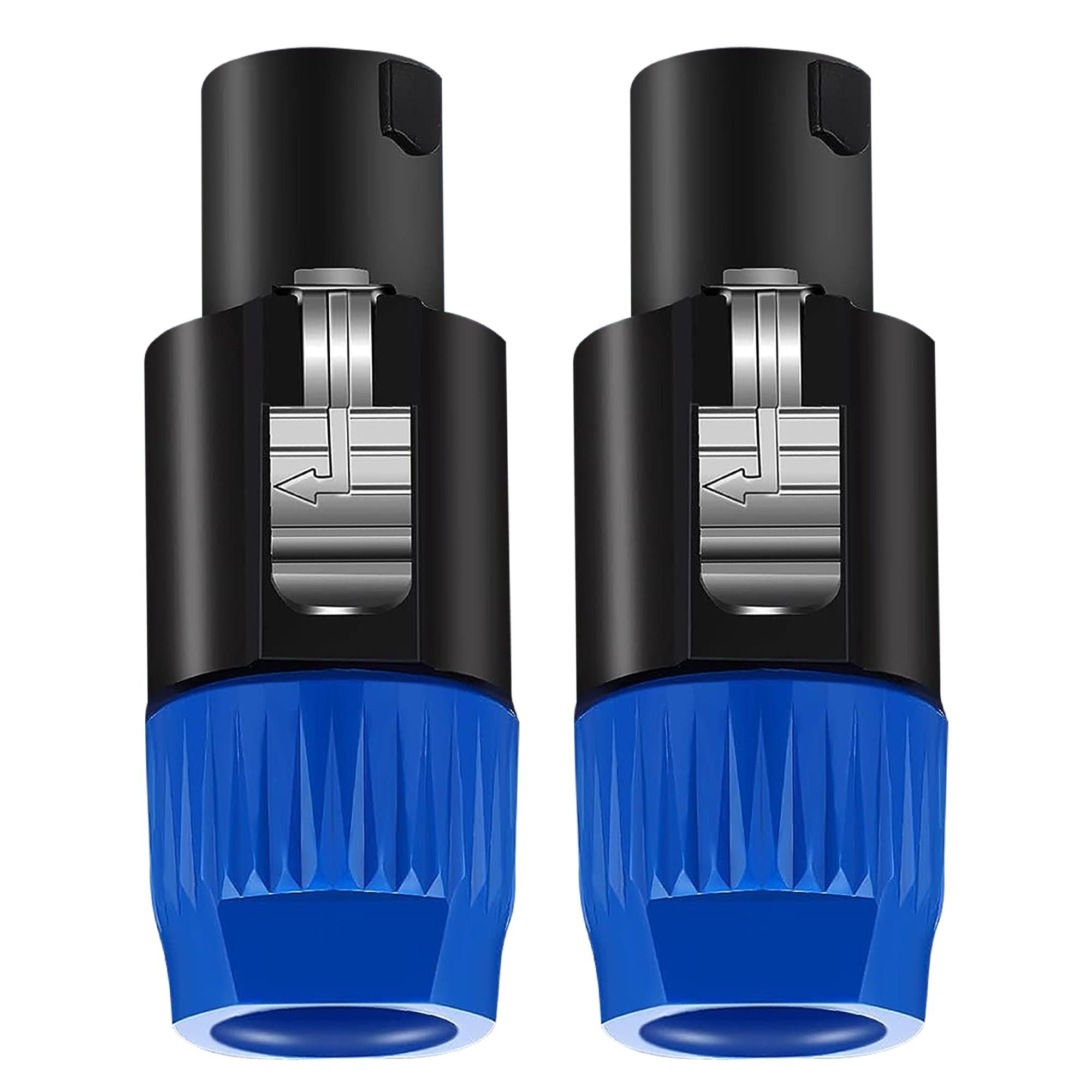 5 Core Speakon Adapter 2 Pack • High Quality Audio Jack Male Audio Pin • Speaker Adapter Connector - Speakon 2 Pcs