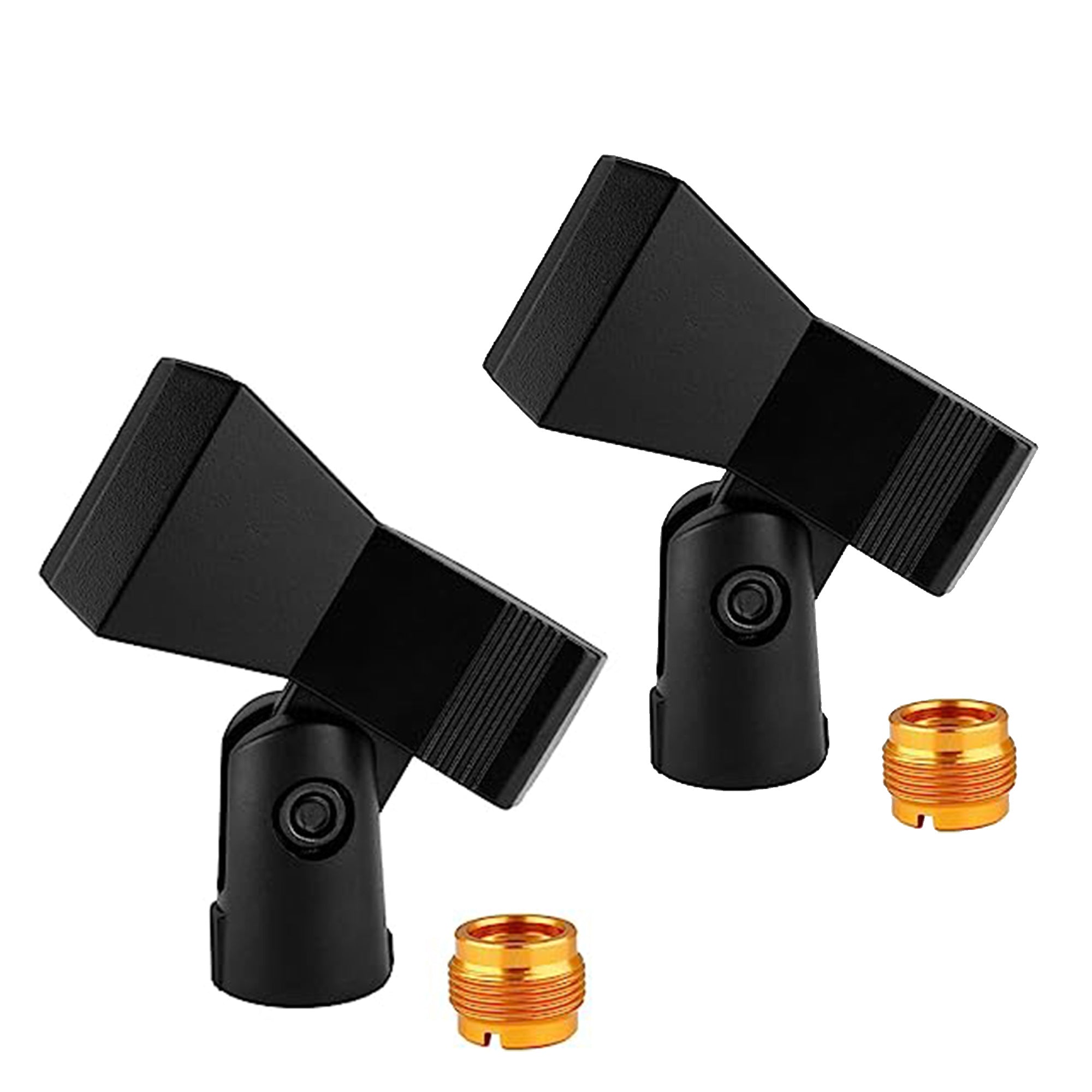 5 Core Durable Spring Loaded Premium Microphone Clips/Compatible with Most Handheld Transmitters Less Than 4.5 cm - MC 04