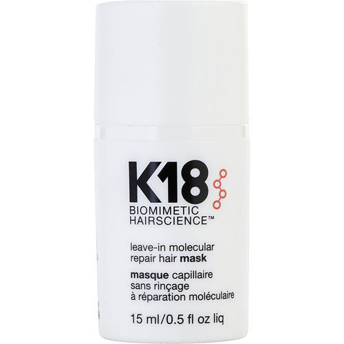 K18 by K18 LEAVE-IN MOLECULAR REPAIR HAIR MASK 0.5 OZ