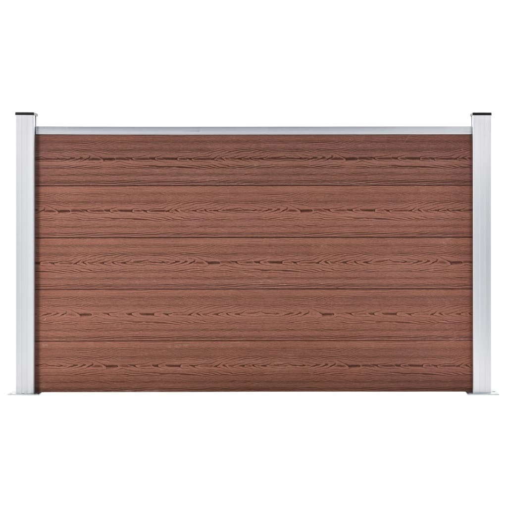 Garden Fence WPC 70.9"x41.3" Brown