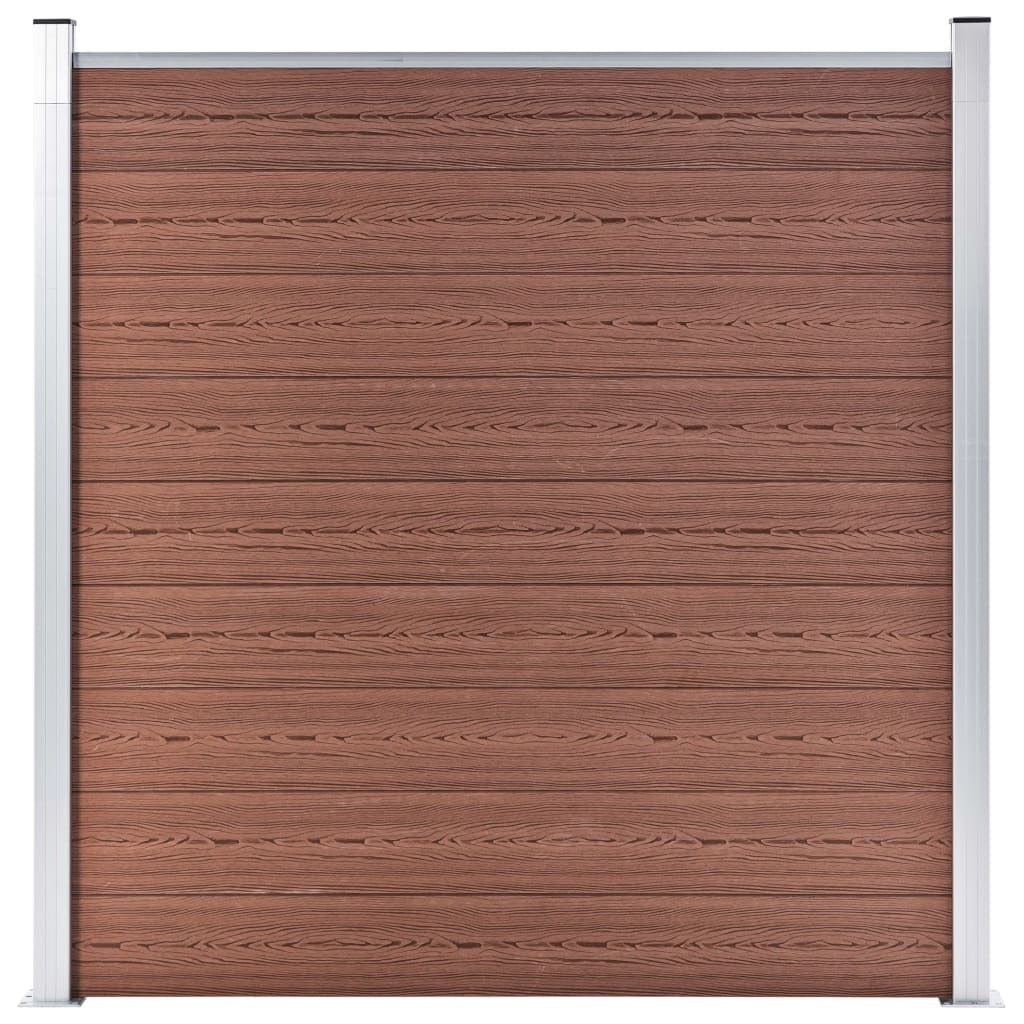 Garden Fence WPC 70.9"x73.2" Brown