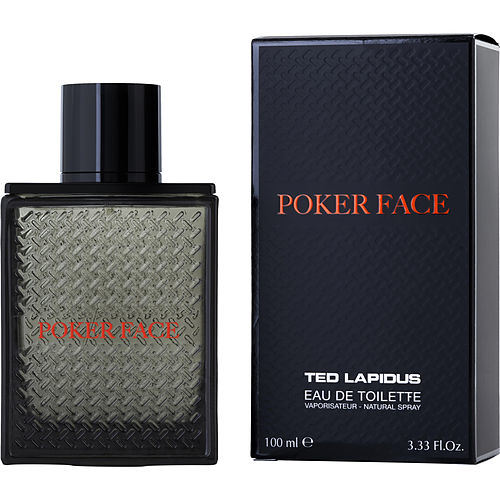 POKER FACE by Ted Lapidus EDT SPRAY 3.4 OZ