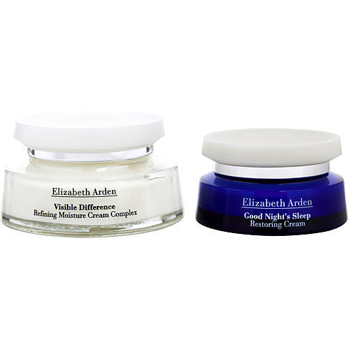 ELIZABETH ARDEN by Elizabeth Arden Visible Difference Day & Night Duo: Refining Moisture Cream Complex 100ml/3.4oz+Good Night's Sleep Restoring Cream 50ml/1.7oz --2pcs