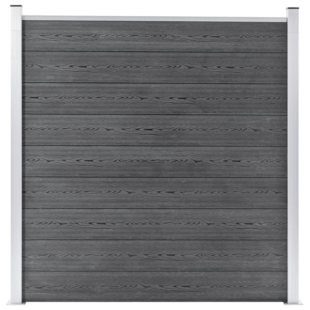 Garden Fence WPC 70.9"x73.2" Gray