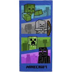 Minecraft Beach Towel