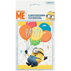 Despicable Me Invitations 8ct