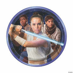 Star Wars Episode IX Round 7 Dessert Plates 8ct